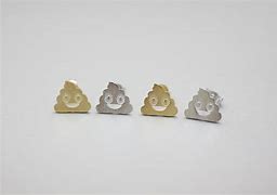 Image result for Poop Emoji Earrings