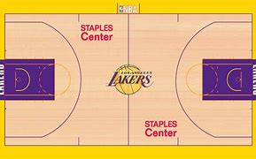 Image result for Lakers Basketball Court