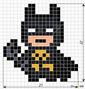 Image result for Pixel Art Bat Man
