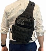 Image result for Tactical Sling Bag Backpack