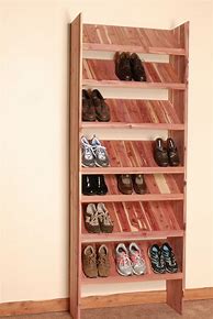 Image result for Built in Closet Shoe Storage