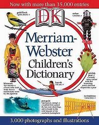 Image result for Kids Dictionary Webster