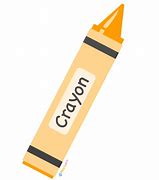 Image result for Free Clip Art Yellow Crayons