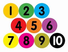 Image result for Colorful Printable Numbers