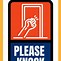Image result for Please Knock Signs Cute