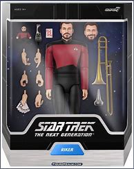 Image result for Riker Star Trek Figure