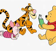 Image result for Winnie the Pooh Reading Book