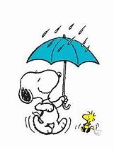 Image result for Snoopy Rain Clip Art