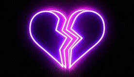 Image result for Broken Heart Glowing Sign