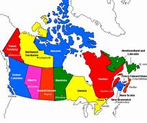 Image result for United States Canada Map