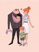 Image result for gru and lucy fan art