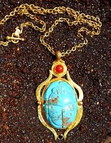 Image result for Egyptian Scarab Necklace