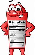 Image result for Food Label Cartoon