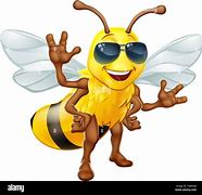 Image result for Funny Cartoon Honey Bee