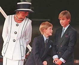 Image result for Prince Harry with Princess Diana