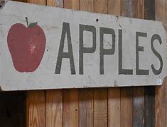 Image result for Country Apple Sign