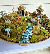 Image result for Moss Rocks for Fairy Garden