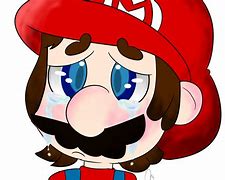 Image result for Sad Mario PNG