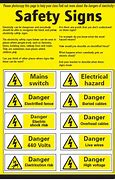 Image result for Battery Safety Sign
