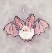 Image result for Baby Albino Bat Black White Image to Draw
