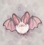 Image result for Cute Bat Stars Painting