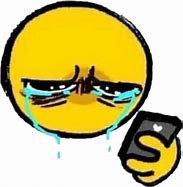 Image result for Looking at Phone Sad Face Meme