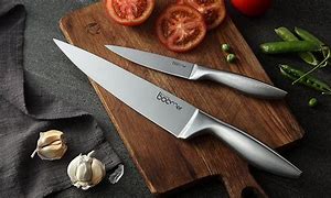 Image result for Stainless Steel Kitchen Knife Sets