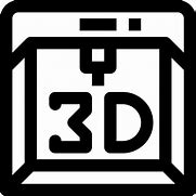 Image result for Commercial 3D Printer Icon