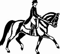 Image result for Dressage Horse Clip Art