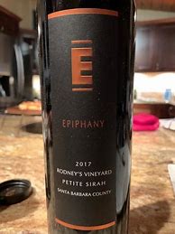 Image result for Epiphany Petite Sirah Rodney's