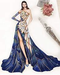 Image result for Fashion Designer Sketch Dress