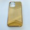 Image result for Blue iPhone 12 with Gold and Clear Case