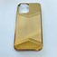 Image result for Metal Gold Plate iPhone Case Cover