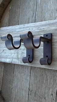 Image result for Heavy Duty Curtain Rod Brackets