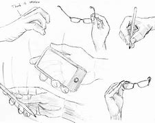 Image result for Anime Holding Phone Drawing