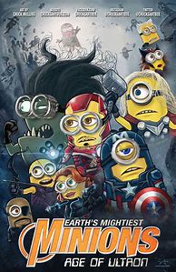 Image result for Minions Avengers Movie Poster