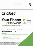 Image result for Unlocked Cricket SIM Card