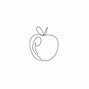 Image result for Red Apple Vector