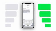 Image result for iPhone Text Message Screen Template