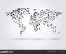 Image result for World Map Connecting Lines