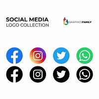 Image result for Social Media Logos