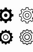 Image result for Dark Blue Gear Icon