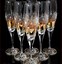 Image result for Bohemian Crystal Champagne Glasses