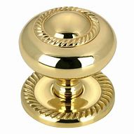 Image result for Polished Brass Knobs