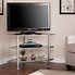 Image result for Living Room with Corner TV Stand