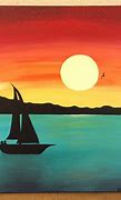 Image result for 4X6 Painting Sunset
