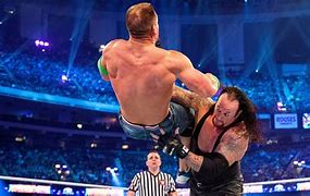 Image result for WWE Wrestlemania 34 Undertaker vs John Cena