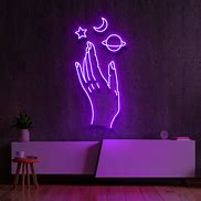 Image result for Galaxy Neon Sign