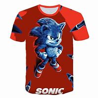 Image result for Sonic the Hedgehog T-Shirt