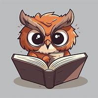 Image result for Owl Reading Book Drawings